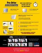 Pro Drive Mallet E-Z 2 Cap Refill