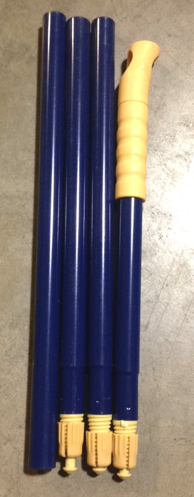 4 piece pole with quick connect