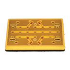 Mirka Backing Pad 3x4" Grip 29H Medium + Saver,1/Pkg