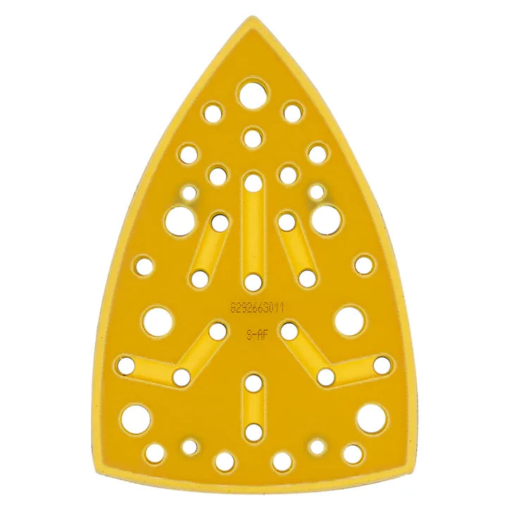 Mirka 4 x 6 x 6 in. Multi-Hole Medium Grip Backup Pad for DEOS Delta 963GV