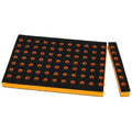 Mirka Groove Interface Pads, 7 Holes, Grip, for 3" x 4" DEOS Medium
