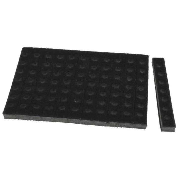 Mirka Groove Interface Pads, 7 Holes, Grip, for 3" x 4" DEOS Medium