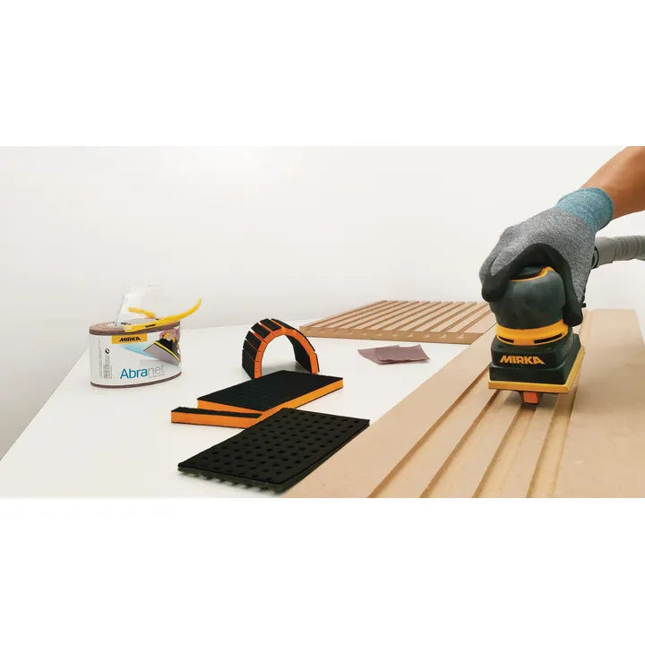 Mirka Groove Interface Pads, 7 Holes, Grip, for 3" x 4" DEOS Medium