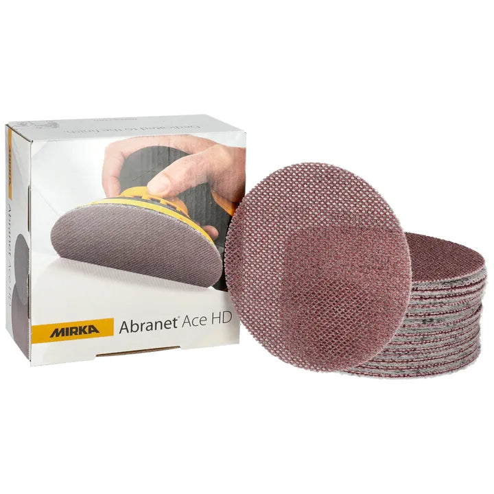 Mirka- ABRANET® ACE HD 6" P80 Grip, 25 disc/Box