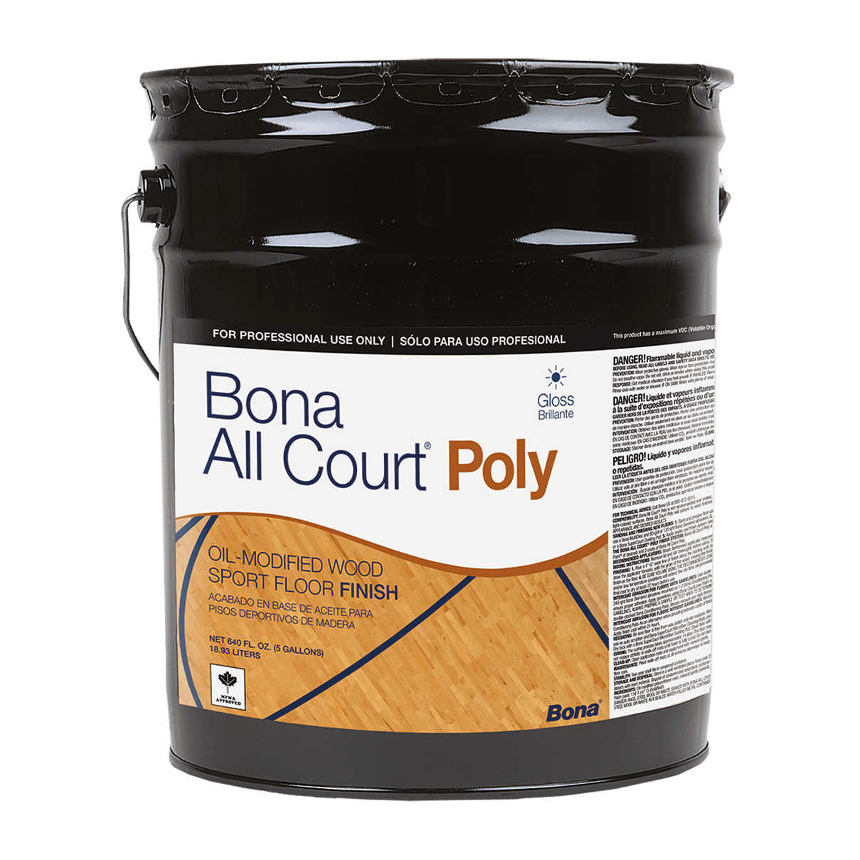 All Court Poly - Gloss