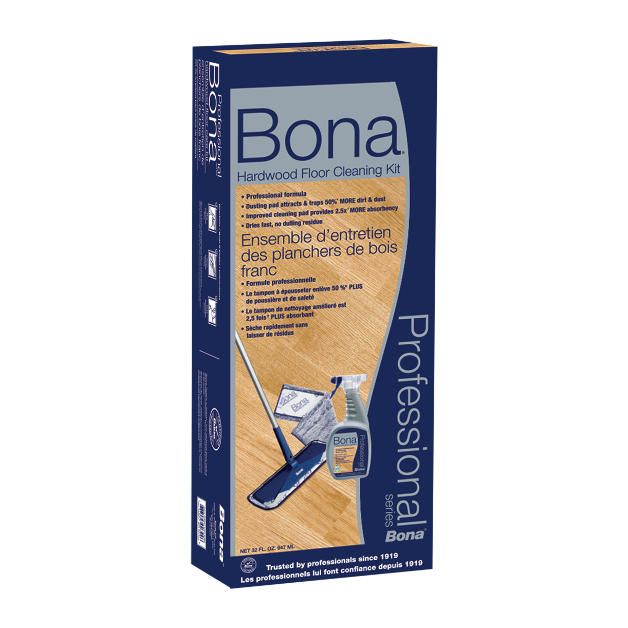 Bona Pro Series  Hardwood Floor Care Kit - Biligual (E/F)