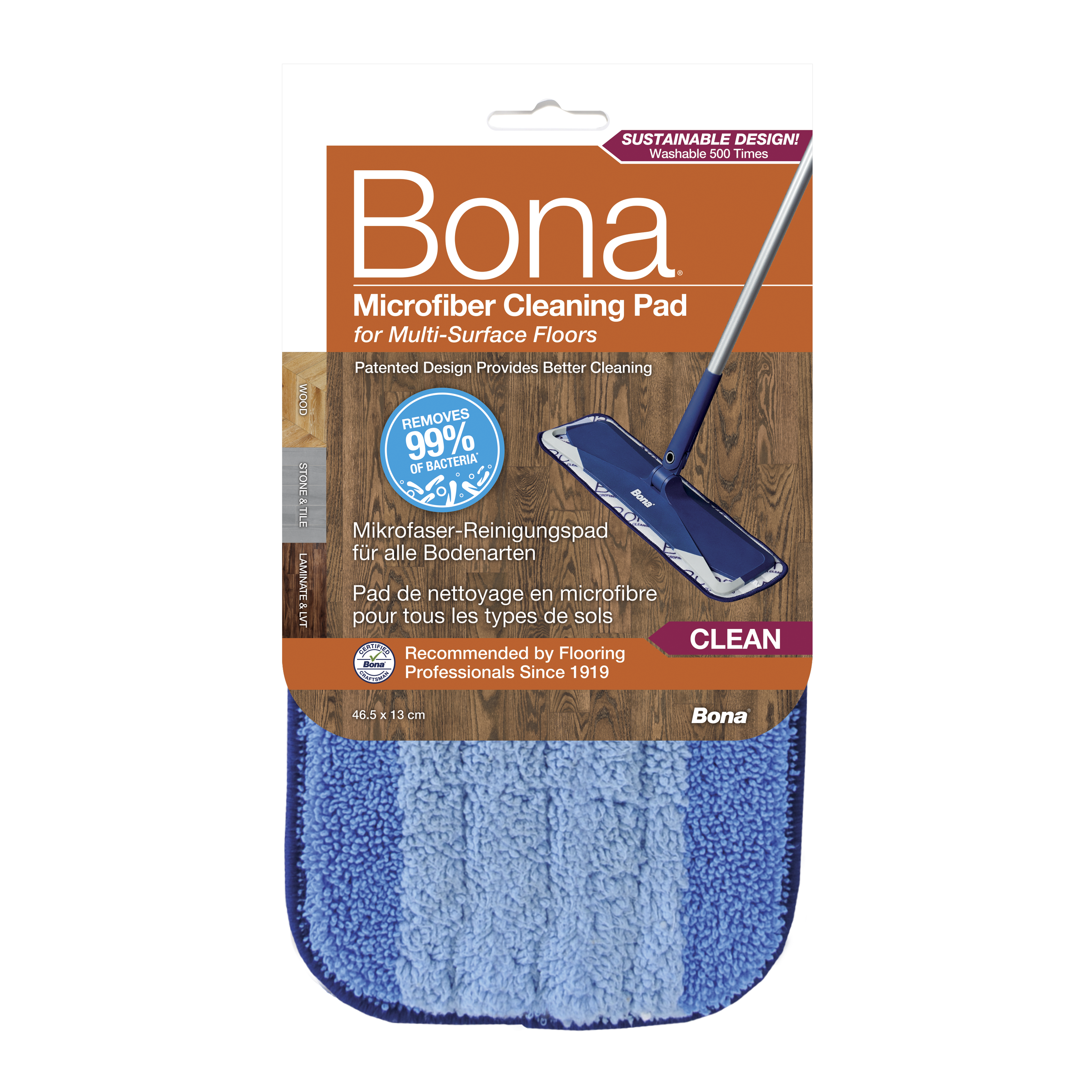 Bona Professional Series Microfiber Cleaning Pad