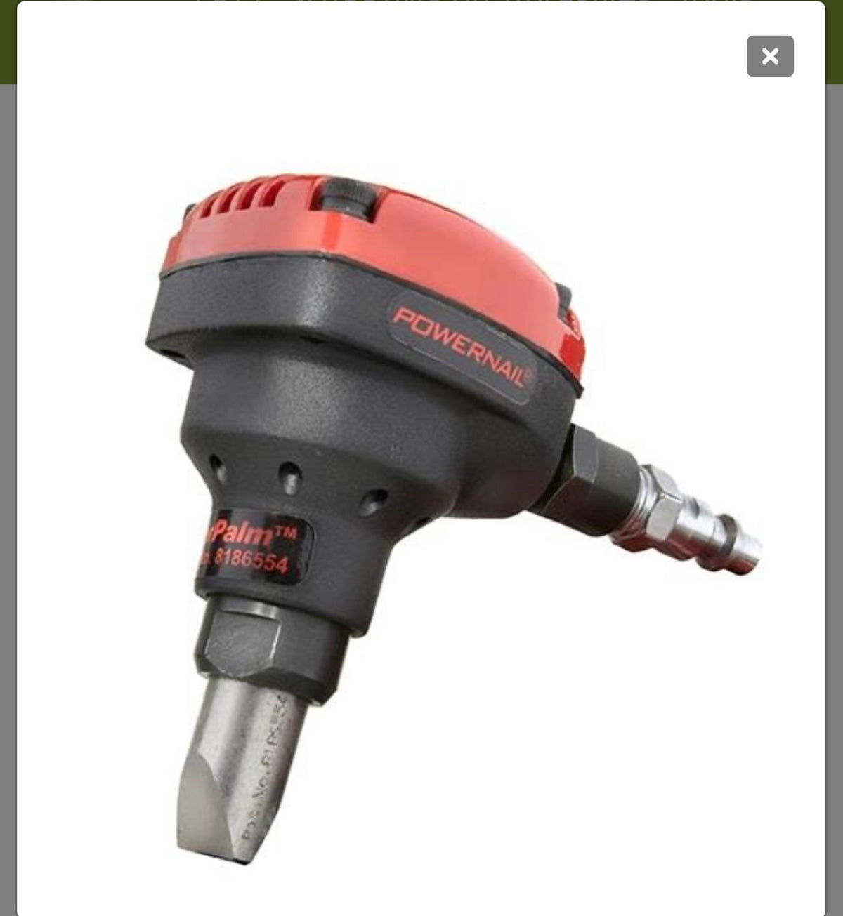 Powernail palm nailer