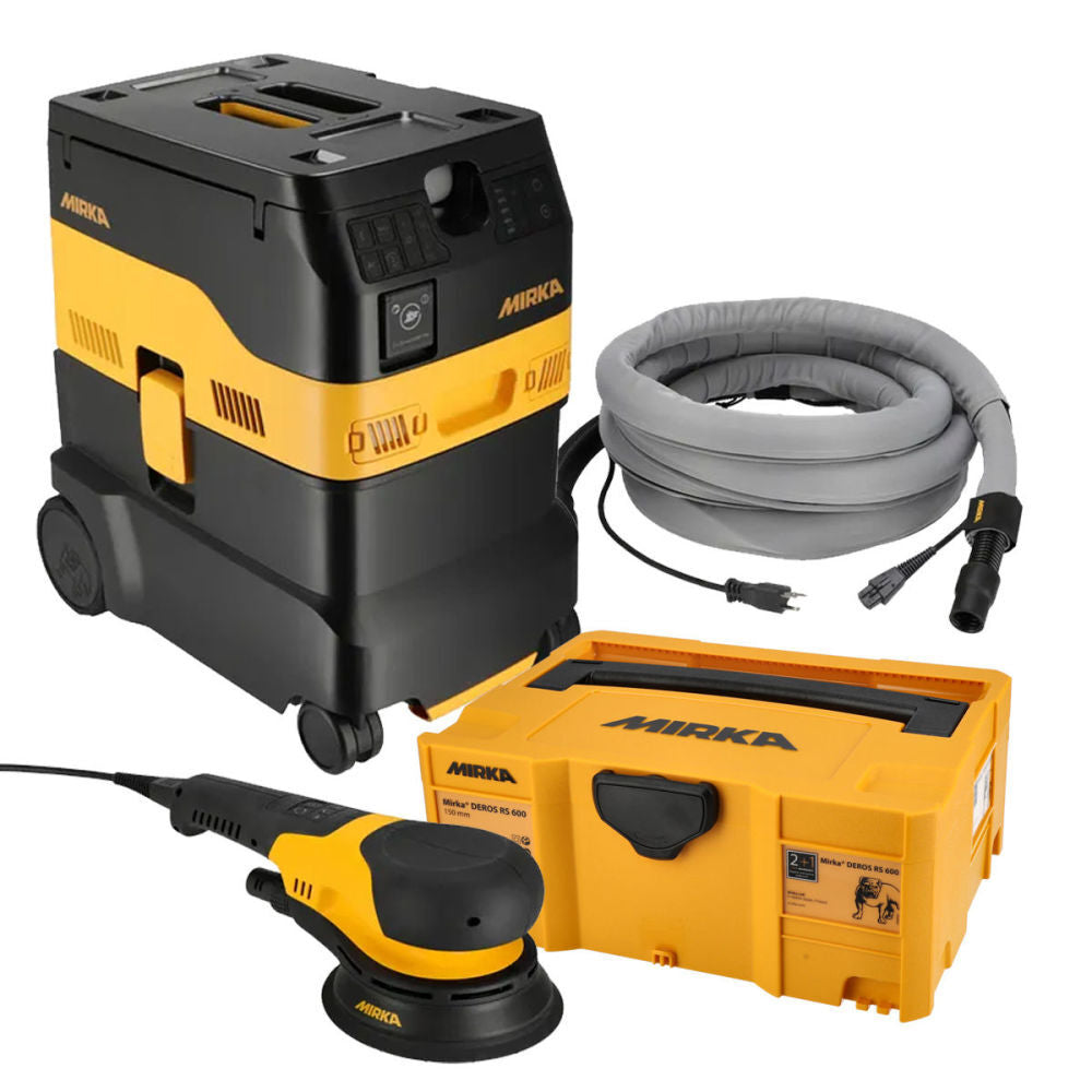 Mirka 6 Inch RS Dust-Free System DEROS RS and DEXOS 1230