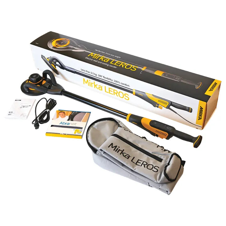 Mirka 9 in. LEROS Short Electric Random Orbital Sander 950XCV w/ Carry Bag, 5 mm Orbit MIW95021BAUS