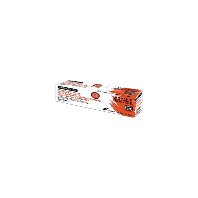 Petoskey 12' x 400' .31mil High Density Painter Plastic