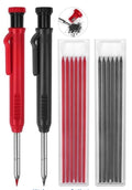 2 Pack Carpenter Mechanical Pencils with 12 Refills
