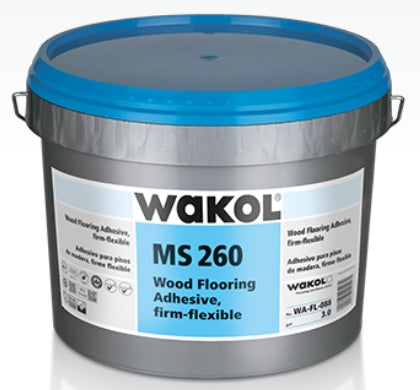 MS-260 Hardwood Flooring Adhesive & Moisture Control System for Wood Floors