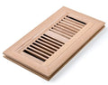 Flush Mounted Wood Floor Register Red Oak
