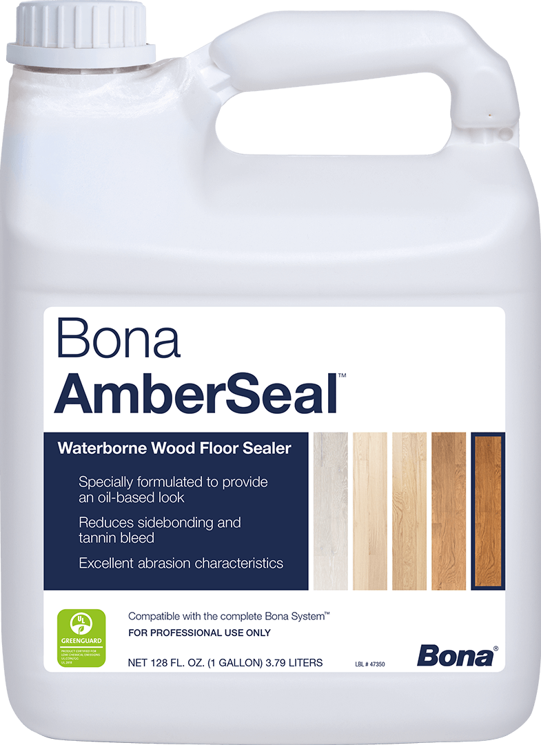 Bona AmberSeal Waterborne Hardwood Floor Sealer, Warm Amber Tone
