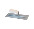 Bona V-Notched Trowel 1000F 5/32" x 5/32" x 5/32" with Wood Handle