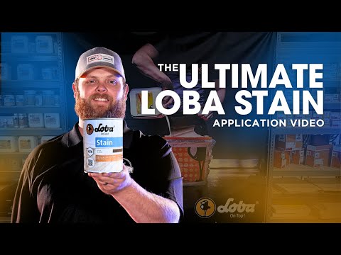 LOBA Alcohol-Based Wood Stain - Professional Hardwood Floor Stain