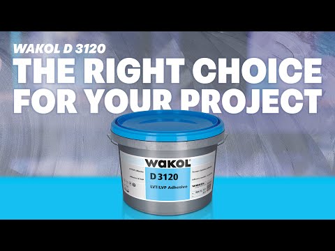 Wakol D-3120 LVT Pressure Sensitive Adhesive for Luxury Vinyl Tile Flooring