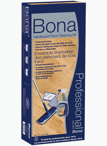 Bona Pro Series  Hardwood Floor Care Kit - Biligual (E/F)